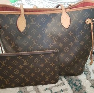 Louis Vuitton Neverfull GM with Make Up Bag